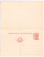 1923-varieta' Cartolina Postale Con Risposta Pagata 30c.con Stampa Sullo Stesso  - Entiers Postaux