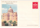 1953-Vaticano Cartolina Postale L.35 Rosso "Basilica E Giardino" Cat.Filagrano C - Entiers Postaux