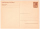 1966-cartolina Postale L.30 Bruno Giallo Siracusana Cat.Filagrano C 167 - Postwaardestukken
