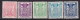 1950-Nuova Zelanda (MNH=**) Fiscali Serie 5 Alti Valori Ben Centrati - Autres & Non Classés