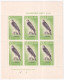 1961-Nuova Zelanda (MNH=**) Due Foglietti S.12v."sanita',uccelli"catalogo Euro 3 - Autres & Non Classés