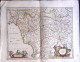 1630-Jan Janssonius "Dominio Fiorentino"coloritura Coeva Dimensione Alla Battuta - Landkarten