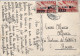 1948-cartolina Panorama San Vito Di Cadore Affrancata Con Due Posta Aerea L.6 St - Belluno