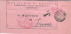 1944-RSI Piego Comunale Spedito Da Brescia Con Bollo Rosso Zona Sprovvista Di Fr - Macchine Per Obliterare (EMA)