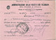 1945-avviso Di Ricevimento Affrancato Coppia L.1 Imperiale Senza Fasci - Storia Postale