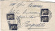1945-piego Affrancato Con Due Singoli+coppia 10c.Imperiale Senza Fasci Emissione - Storia Postale