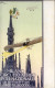 1910-Milano Circuito Aereo Internazionale 24 Sett.-3 Ott., Disegnatore Mazza - Poststempel (Flugzeuge)