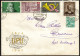 1949-Svizzera Con Bella Affrancatura Multicolore Impreziosita Dalla Presenza Al  - Poststempel