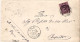1880-piego Affrancato 10c.Umberto I Annullo A Linee E Annullo Ad Un Cerchio "Mar - Storia Postale