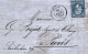 1865-Francia Lettera Della Banque Ch.Vesseron Et Concar In Sedan Diretta A Parig - 1862 Napoleon III