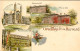 1896circa-U.S.A. Con Quattro Vedute "Greetings From Harvard" - Storia Postale