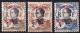 INDOCHINE TCHONGKING 1907 Y&T N° 65/66/67 N*SG - Unused Stamps