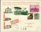 1949-Belgique Belgium Belgio Cat.Pellegrini N.307 Euro 120, I^volo Sabena Bruxel - Covers & Documents
