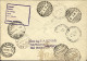 1949-Trieste A, I^ Volo LAI Roma Atene Lydda Del 18 Marzo (5 Pezzi Trasportati)  - Poststempel