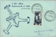 1952-cat.Pellegrini N.473 Euro 60, Cartolina 4^ Giro Aereo Internazionale Di Sic - Poste Aérienne