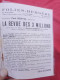 Programme Folies Bergère Music-hall Cabaret érotisme Paris Artiste  Cabaret Guerre - Altri & Non Classificati