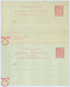 Entier FRANCE - Carte Réponse Payée Date 131 Neuf - 10c Mouchon Primitif Rose - Standard Postcards & Stamped On Demand (before 1995)