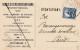 Ungarn Karte Mit Bahnpost / TPO / Amb / Railway "154 Siklos - Barcs" (Knick + Registrierlochung) - Covers & Documents