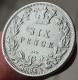 Monnaie 6 Pence 1886 Victoria TB - Altri & Non Classificati