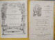 Lot De 2 Menus / Menu  Organisations Internationales Et Des Corps Constitués - Menus