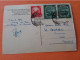 RARE Paire Yv 1196(Mi1357) Et Yv1294(Mi1371) Carte Postale Destination France. - Usado