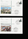 Delcampe - P139 V -  39 Verschiedene Gestempelte Karten - Cartes Postales Illustrées - Oblitérées