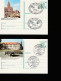 P129g - 49 Verschiedene Gestempelte Karten - Cartes Postales Illustrées - Oblitérées