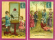 Enfants-261Ph66  Série De 3 Cpa, Première Pipe, Le Favori, Sommeil Interrompu, Cpa Colorisées - Collections, Lots & Series