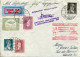 1933 Turkey 8th South America Zeppelin 13 Flown - Cartas & Documentos