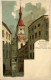 Passau/Bayern - Rathaus Von Der Schrottgasse Aus - Passau