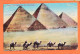 21996 /  (•◡•)  LE CAIRE Egypte Vue Generale Des Pyramides 1913 à GIRARD Canonnier POTHUAU ◉ Edition Egyptienne - El Cairo
