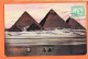 21979 / ⭐ ◉ LE CAIRE Egypte Vue Generale Des 5 Pyramides GIZEH 1907 PENTECOUTEAU ◉ Papeterie CARTOSPORT Max RUDMANN 237 - Pyramiden