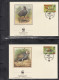 NIUAFO'OU INSEL, Tonga  233-236, 4 FDC, WWF, Weltweiter Naturschutz: Pritchard-Dschungelhuhn, 1992 - Tonga (1970-...)