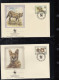 BURUNDI  1758-1761, 4 FDC, WWF, Weltweiter Naturschutz: Serval, 1992 - Ungebraucht