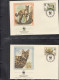 BURUNDI  1758-1761, 4 FDC, WWF, Weltweiter Naturschutz: Serval, 1992 - Ongebruikt