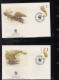 GAMBIA  1550-1553, 4 FDC, WWF, Weltweiter Naturschutz: Langschwanz-Schuppentier, 1993 - Gambie (1965-...)