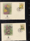 SAN MARINO  1535-1538, 4 FDC, WWF, Weltweiter Naturschutz: Schmetterlinge, 1993 - Niue