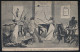 Entier Postal N° 129 Repiquage Sur CP "le Jeu Du Diable En 1812, D'après Une Caricature Du Temps" Obl. Morlaix 1907 - Overprinter Postcards (before 1995)