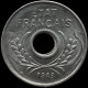 LaZooRo: French Indochina 5 Cents 1943 UNC - French Indochina