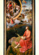 Art - Peinture Religieuse - Hans Memling - Le Mariage Mystique De Ste-Catherine (volet : Vision De St. Jean) - CPM - Voi - Gemälde, Glasmalereien & Statuen