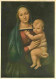 Art - Peinture Religieuse - Raffaello - La Madonna Del Granduca - Firenze - Galleria Pitti - CPM - Voir Scans Recto-Vers - Paintings, Stained Glasses & Statues