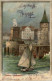 Lindau - Hafenpartie - Litho - Lindau A. Bodensee