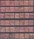 ⁕ Switzerland 1882 - 1906 ⁕ Cross Over Value 10 C. Red ⁕ 42v Used ( Shades - Unchecked) - See Postmark - Usati