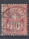 Delcampe - ⁕ Switzerland 1882 - 1906 ⁕ Cross Over Value 10 C. Red ⁕ 42v Used ( Shades - Unchecked) - See Postmark - Used Stamps