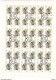 URSS 1989 INSECTES 2 Planches De 36 Yvert 5627-5628, Michel 5950-5951 Oblitéré, Used, Cote :yv 14.40 Euros - Full Sheets