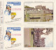 Delcampe - BUVARD & BLOTTER - Collection Complète Des 24 Buvards Flan Lyonnais - Série B - Châteaux De La Loire - Altri & Non Classificati