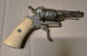 Revolver De Luxe Ciselé Crosse En Os, Type Lefaucheux, Calibre 7 Mm - Decorative Weapons