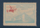 VIGNETTE NEUVE * THÈME POSTE AERIENNE AVION LYON JUIN 1947 COMITÉ DE COORDINATIONS DES OEUVRES SOCIALES DES PTT - Luftfahrt