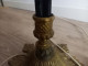 Delcampe - Superbe Lampe En Verre De Murano Modèle Grappe De Raisin à 4 Feux Socle Bronze - Leuchten & Kronleuchter