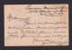 1889 - 1 P. Ganzsache Mit Unten Stehendem Hoster-Stempel Ab London Nach Frankreich - Storia Postale